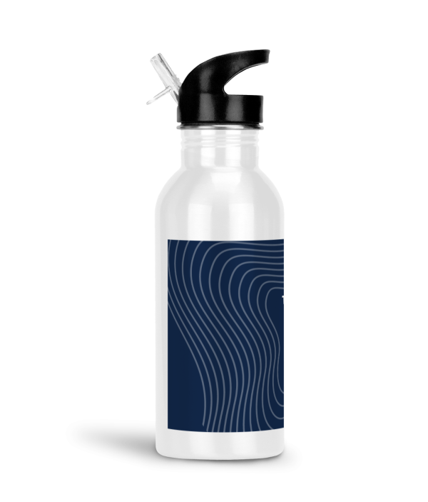Gym Fitness Water Bottle 600ml Gym Bottle - Blue