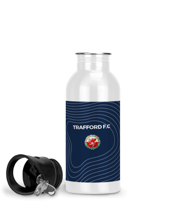 Gym Fitness Water Bottle 600ml Gym Bottle - Blue - Image 2