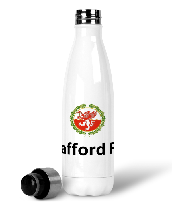 Premium Stainless Steel Water Bottle Trafford F.C - Image 2