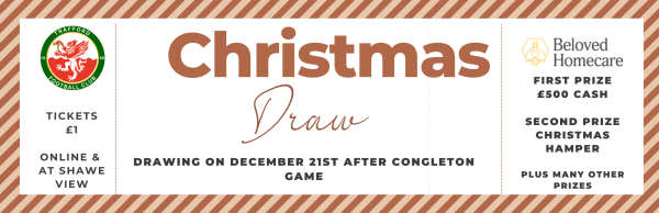 Trafford FC Christmas Draw 2024
