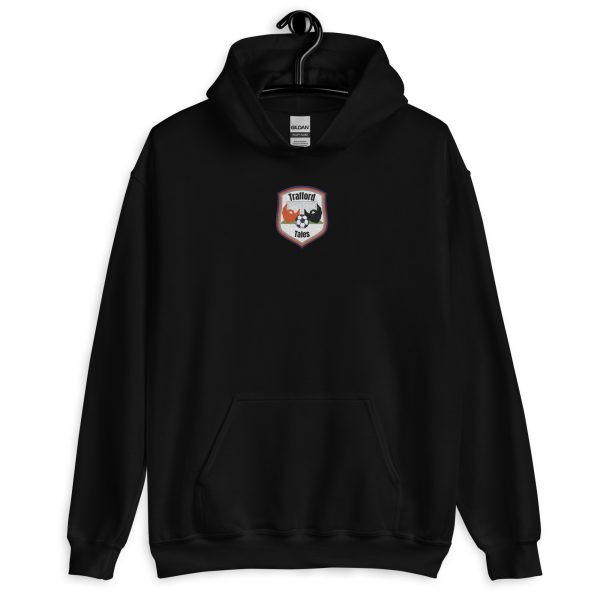 Trafford Tales Embroidered Hoodie Dark