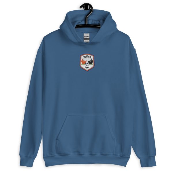 Trafford Tales Embroidered Hoodie Dark - Image 11