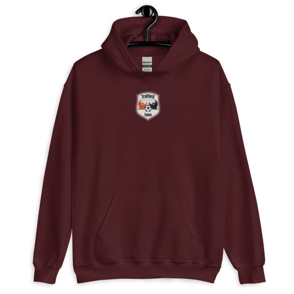 Trafford Tales Embroidered Hoodie Dark - Image 5