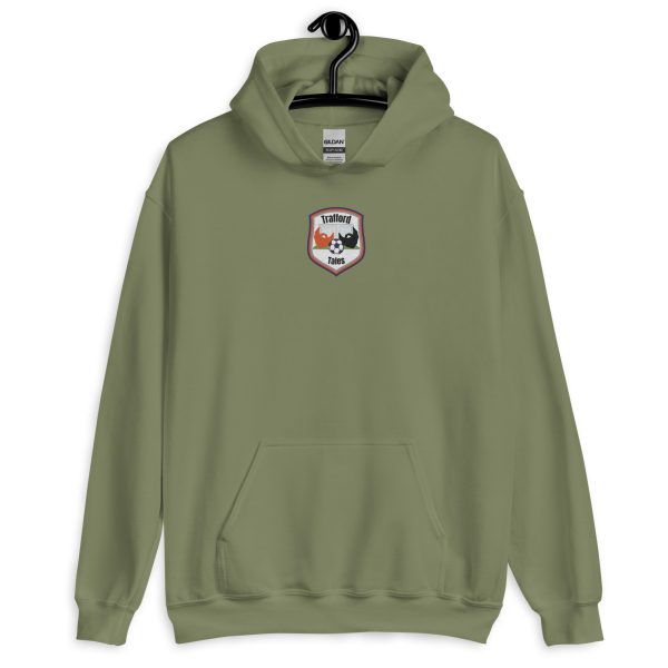 Trafford Tales Embroidered Hoodie Dark - Image 15