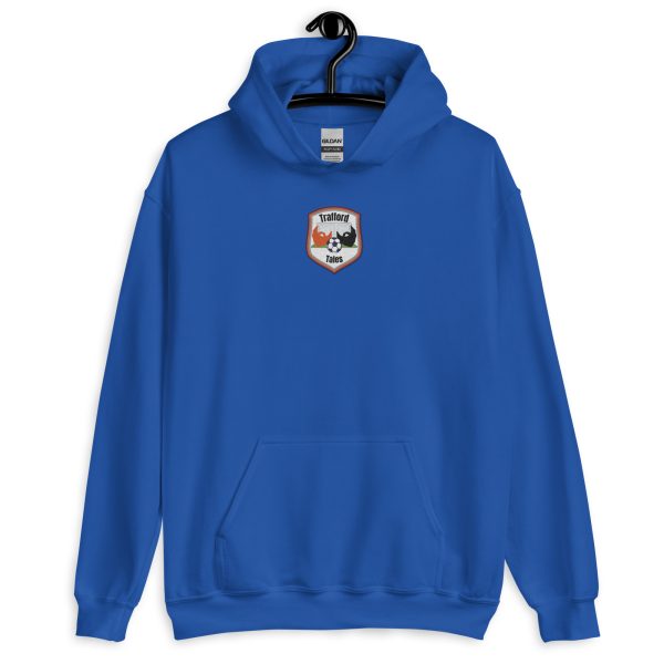 Trafford Tales Embroidered Hoodie Dark - Image 9